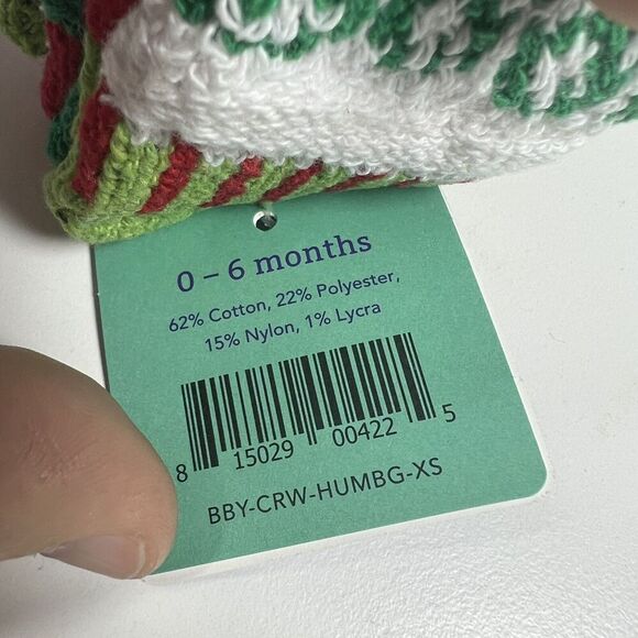 Solmate Mismatched Socks for Baby XS 0-6 Months Socktinis Humbug 5 Pair - Picture 6 of 6